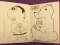 Cyclops and Giant Squirrel