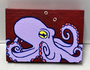 painting of an octopus
