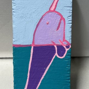 painting of a narwhal